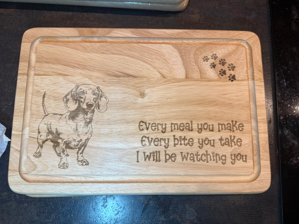 Boxer Dog Every Meal You Make Chopping Board | Funny Dog Gift | Pet Owner Gift Idea