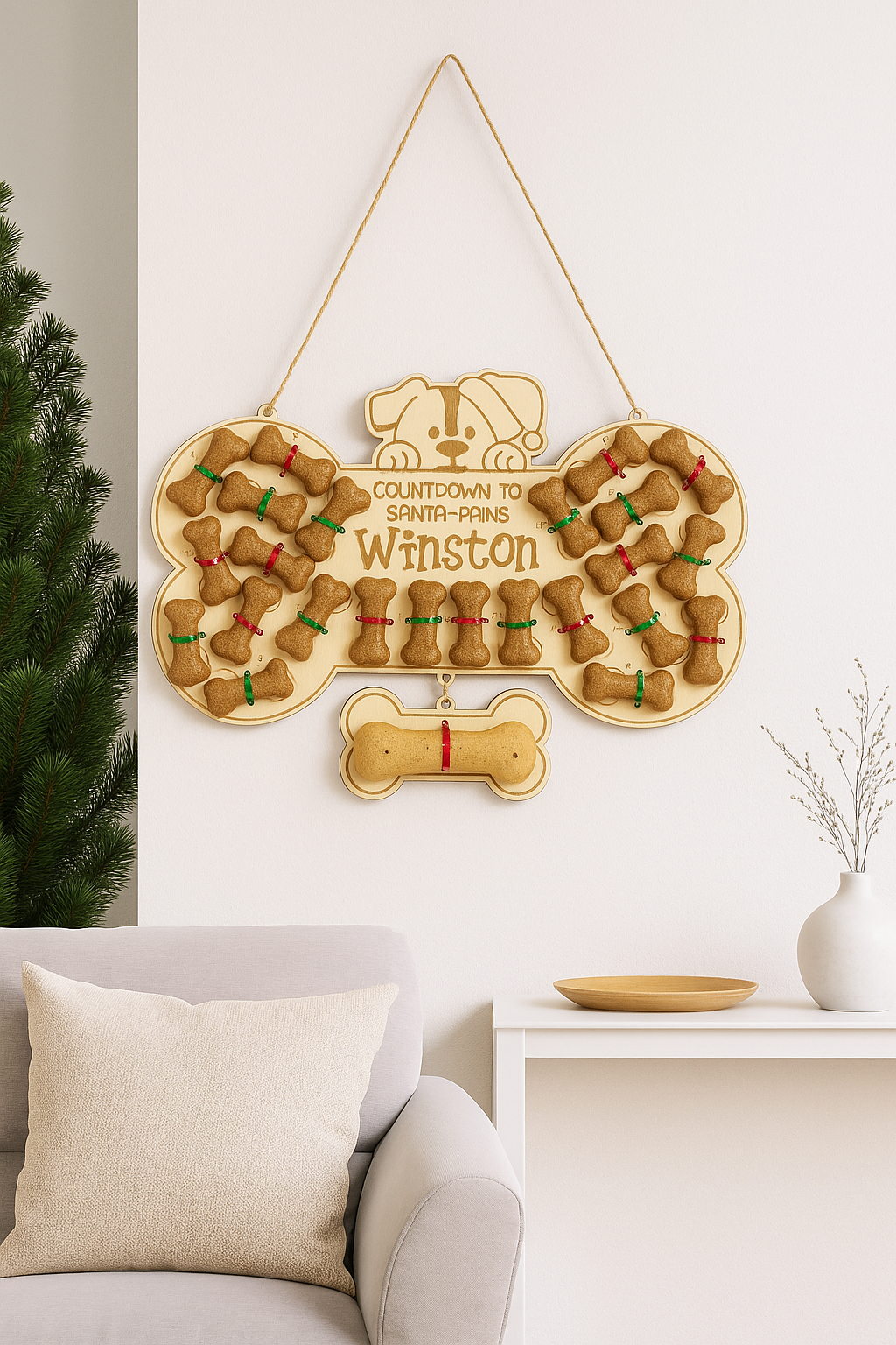 Personalised Dog Treat Advent Calendar 🎄