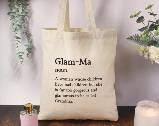 Glam-Ma Tote Bag – Mother’s Day Gift for Grandma