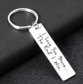 “I Love You More… The End. I Win.” Keyring – Funny Romantic Gift