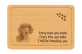 Personalised Dog Chopping Board – Custom Pet Portrait Gift