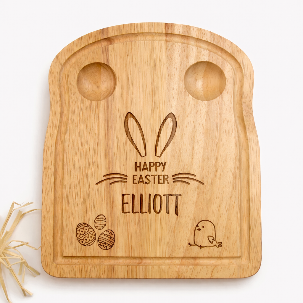 Personalised Easter Breakfast Board – Bunny Design