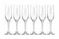 Personalised Champagne Flutes – Wedding Favours