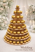 Ferrero Rocher Stand | 8 Tier Chocolate Display | Party Sweet Stand | Birthday, Wedding, Anniversary Table Centrepiece | Laser Cut Wooden Stand