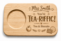 Personalised Teacher Tea & Biscuit Board | You’re Tea-riffic Gift | Teacher Thank You Present | End of Term Gift | Custom Teacher Gift