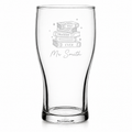 Personalised Best Teacher Ever Pint Glass – Engraved Gift for Teachers